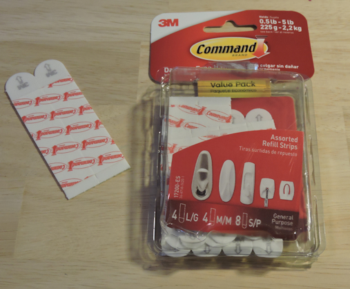 package of command strips