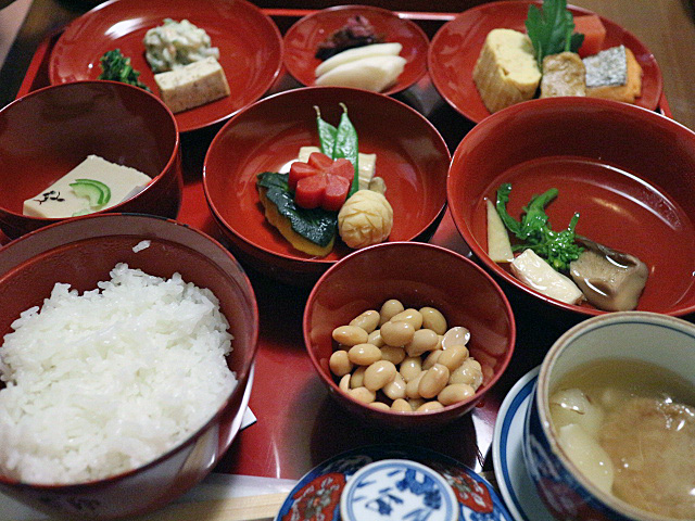 Kaiseki breakfast