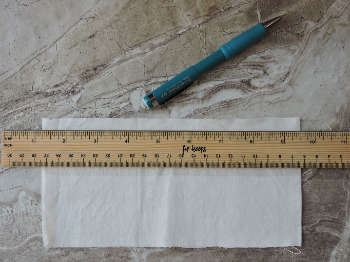 draw on a stitch line guide