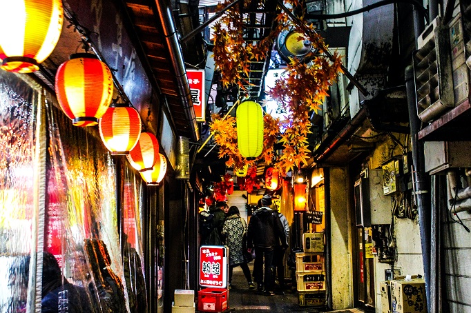 Golden Gai Ally in Shinjuku, Tokyo