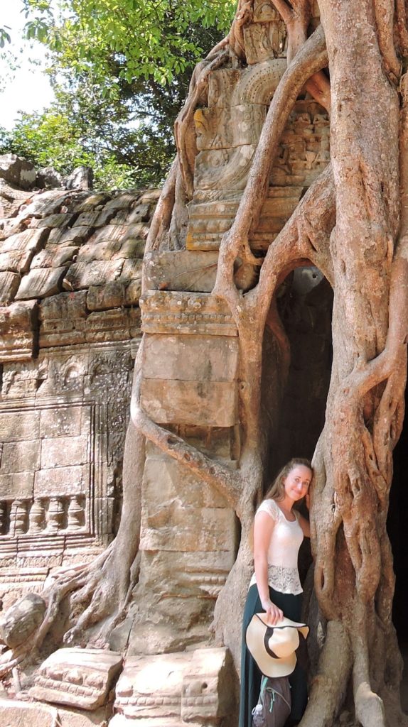 me next to a strangler fig tree