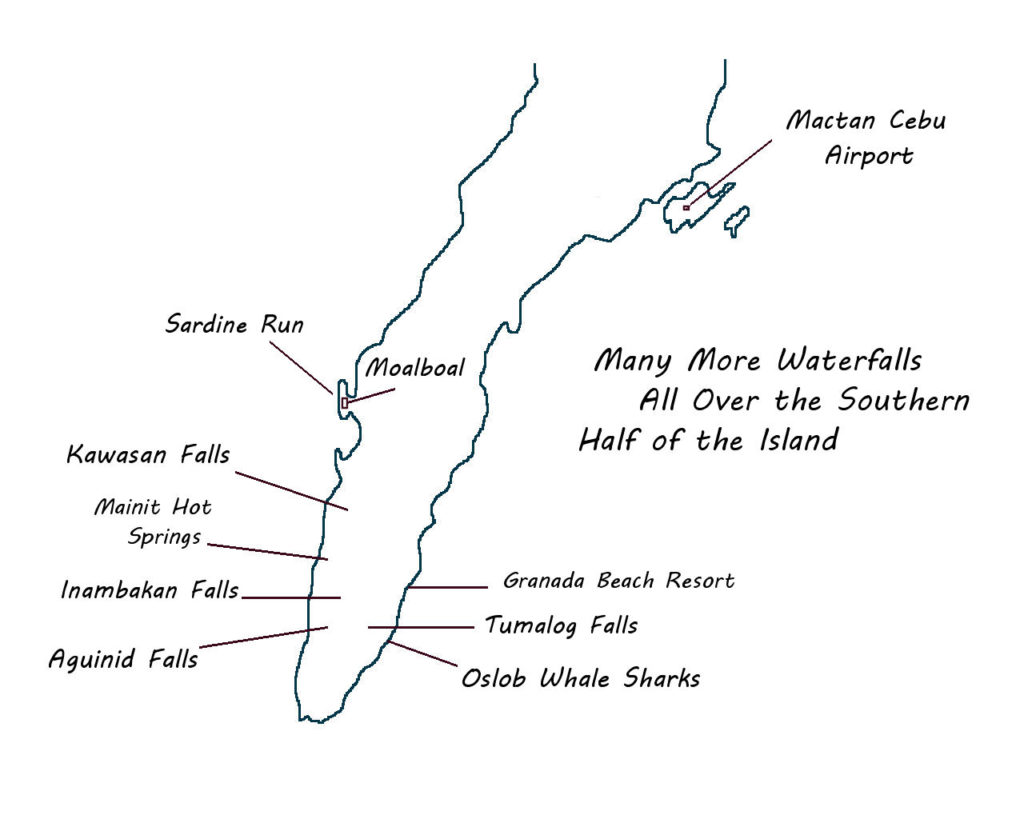 map with locations of places