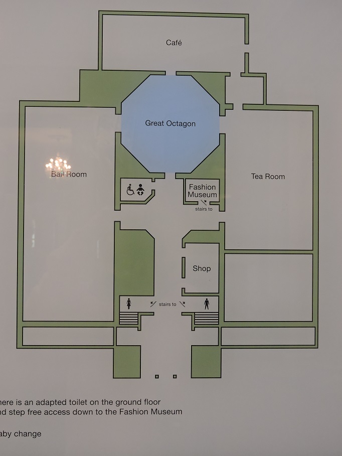 map diagram of bath assembly room layout