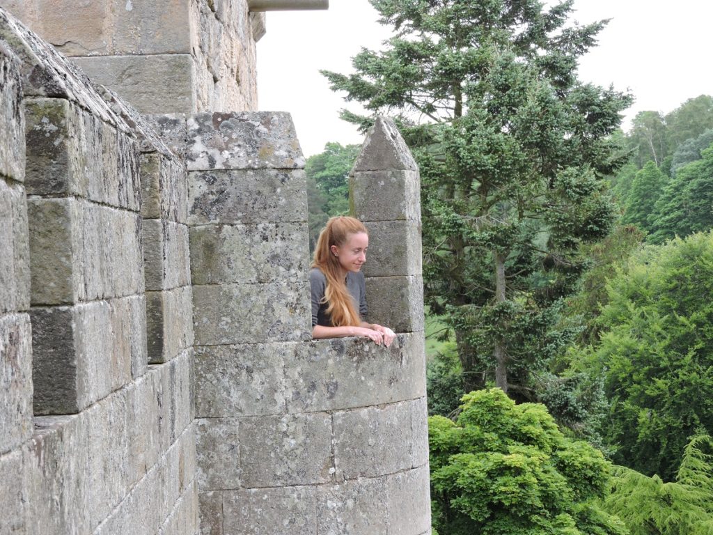 me on castle tower