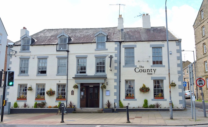 county hotel exterior