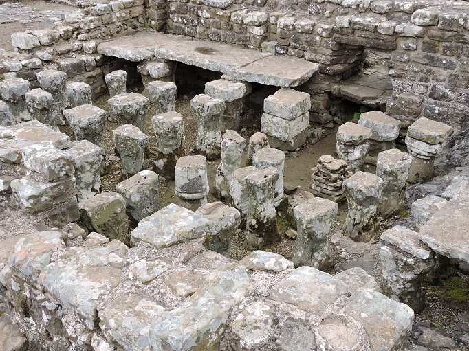 roman ruins stone floor