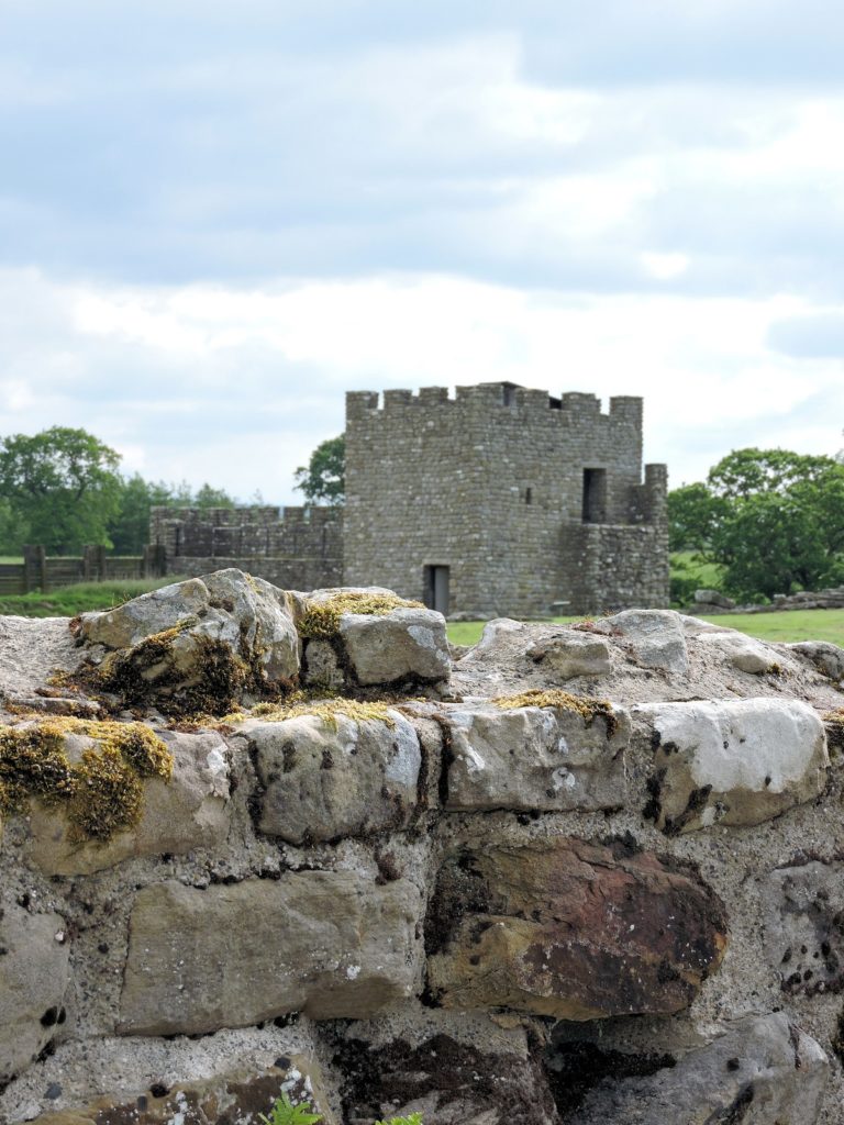 replica of roman milecastle