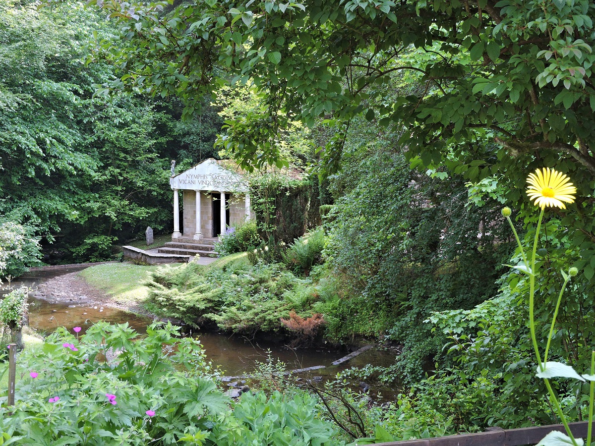 a replica of a roman temple