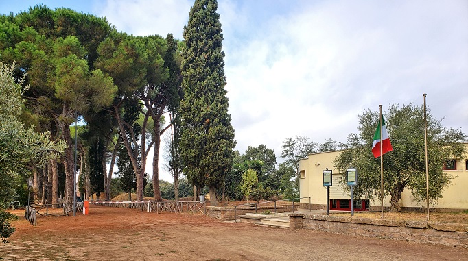 ticket entrance to necropolis