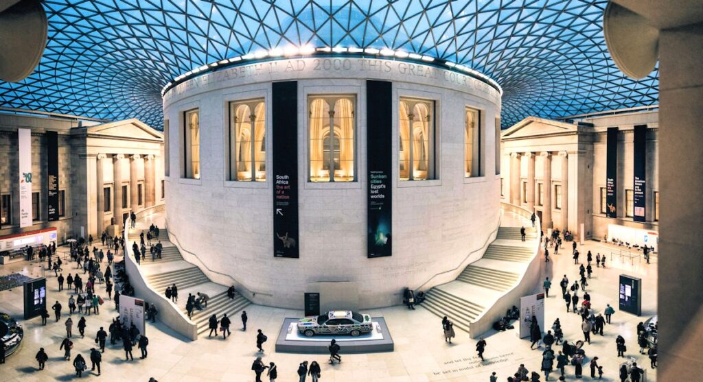 lobby of the British museum