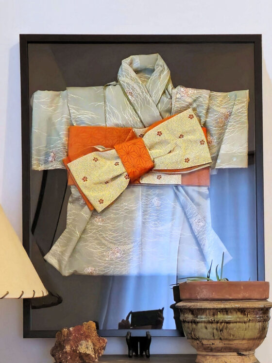 How To Display A Kimono: Using Origami Patterns