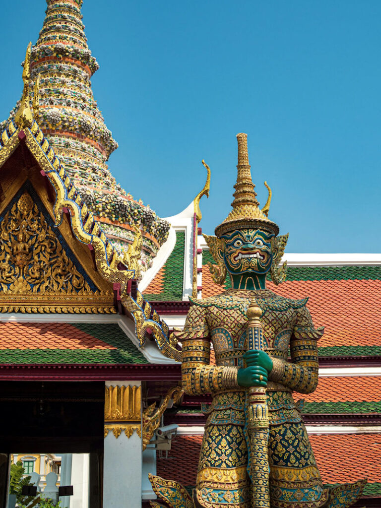 guardian at palace gate