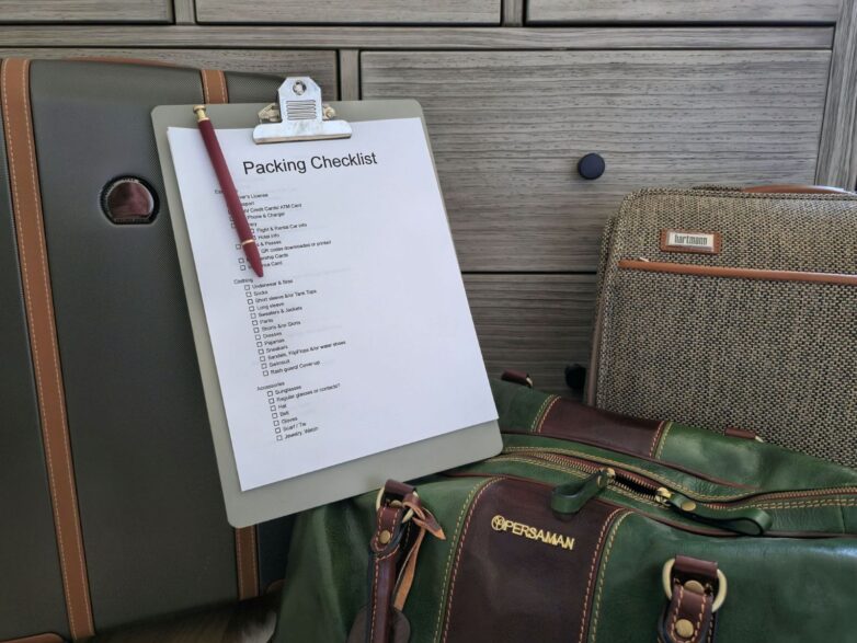 Packing Checklist
