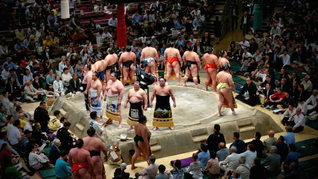 sumo wrestlers