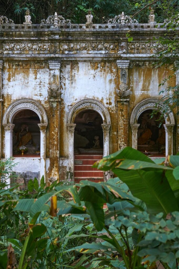 Buddha temple in jungle