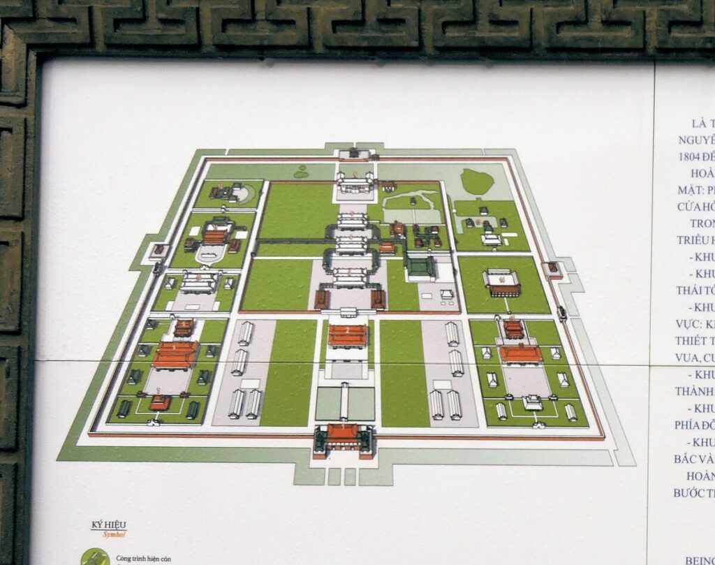 map of imperial city layout