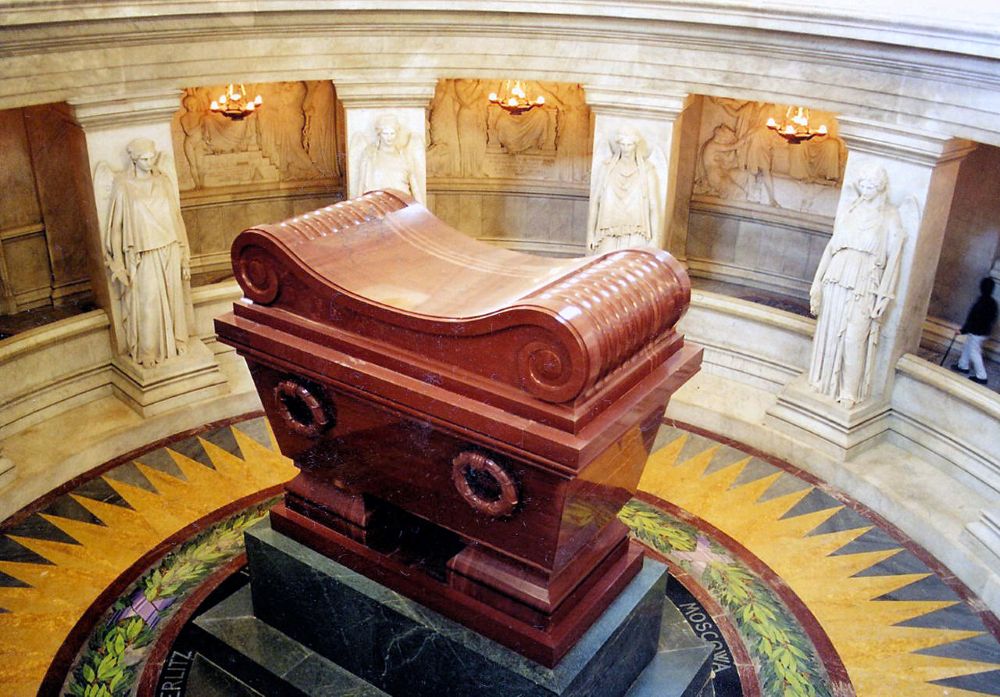 giant red tomb