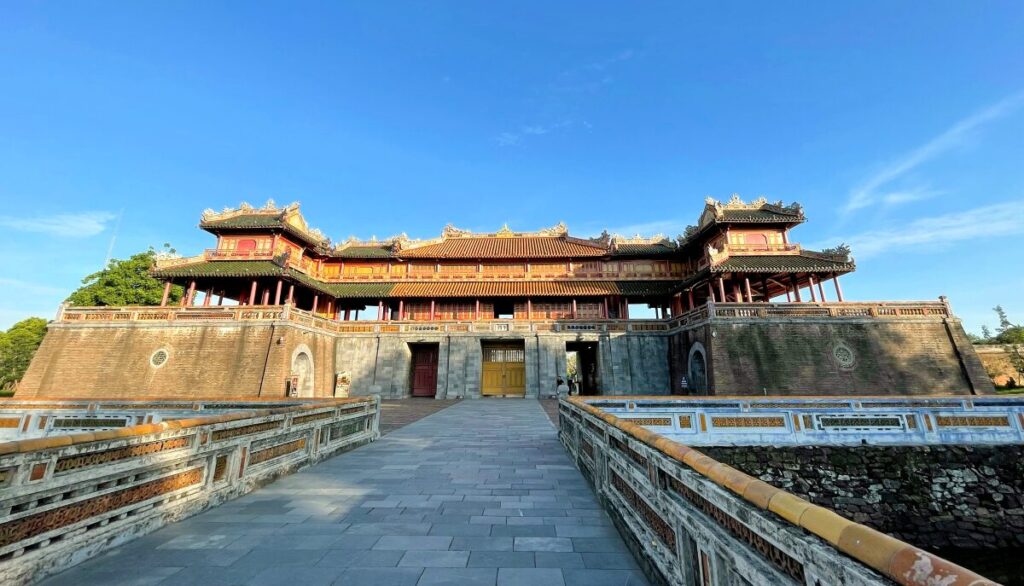 walled gateway into imperial city